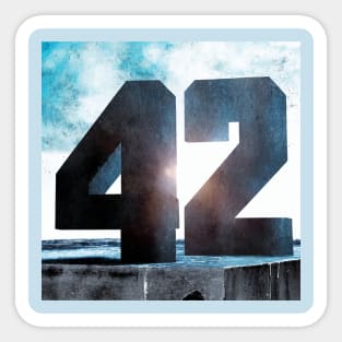 42 Sticker